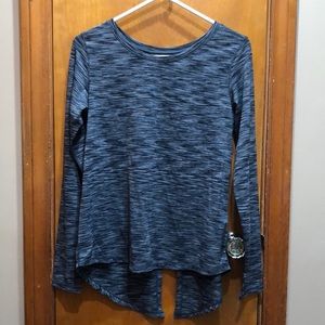 Zyia Active Tie Back Long Sleeve Top